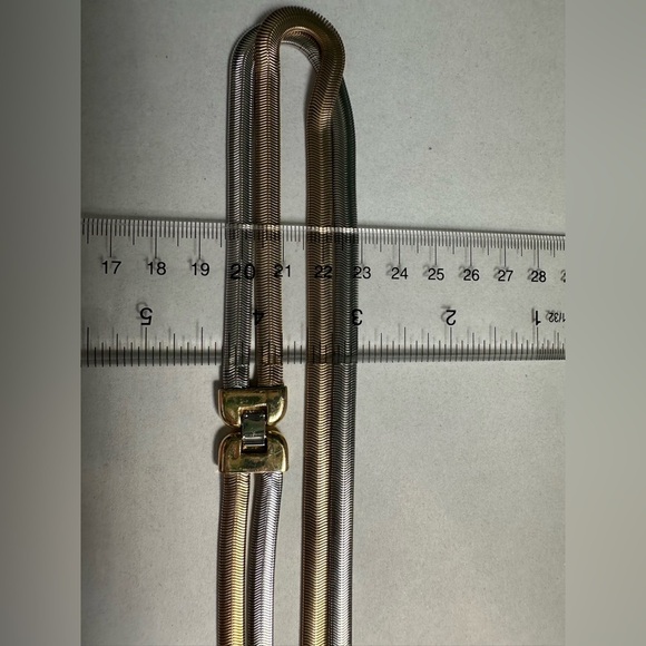 Elegant Gold and Silver Necklace - Picture 14 of 14